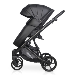 Коляска 2 в 1 Riko Basic Yoga Ecco 12 Black (черный)