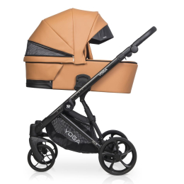 Коляска 3 в 1 Riko Basic Yoga Ecco 13 Caramel (карамель)