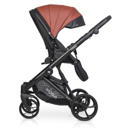 Коляска 2 в 1 Riko Basic Yoga Ecco 14 Maroon (т.бордовый)