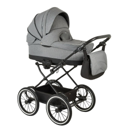Коляска 2 в 1 Noordline Beatrice Classic, Dark Grey (Темно-серый) 