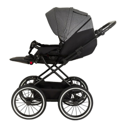 Коляска 2 в 1 Noordline Beatrice Classic, Dark Grey (Темно-серый) 