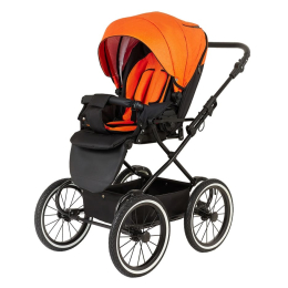 Коляска 2 в 1 Noordline Beatrice Classic, Orange (Оранжевый) 