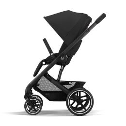 Прогулочная коляска Cybex Balios S Lux Moon Black шасси Black