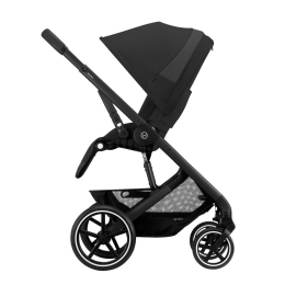 Прогулочная коляска Cybex Balios S Lux Moon Black шасси Black