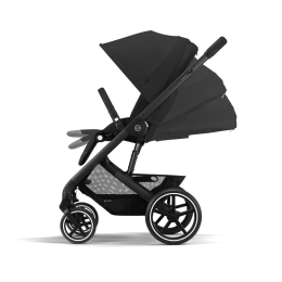 Прогулочная коляска Cybex Balios S Lux Moon Black шасси Black