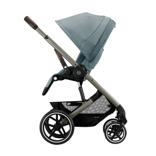 Прогулочная коляска Cybex Balios S Lux Sky Blue шасси Taupe