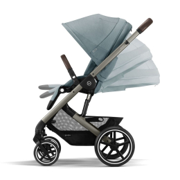 Прогулочная коляска Cybex Balios S Lux Sky Blue шасси Taupe