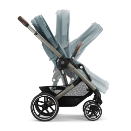 Прогулочная коляска Cybex Balios S Lux Sky Blue шасси Taupe