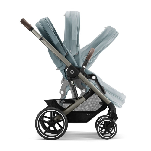 Прогулочная коляска Cybex Balios S Lux Sky Blue шасси Taupe