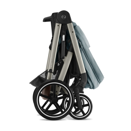 Прогулочная коляска Cybex Balios S Lux Sky Blue шасси Taupe