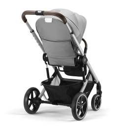Прогулочная коляска Cybex Balios S Lux Lava Grey шасси Silver