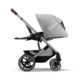 Прогулочная коляска Cybex Balios S Lux Lava Grey шасси Silver