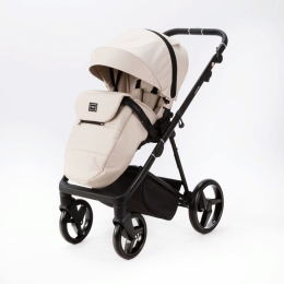 Коляска 3 в 1 Adamex Quantum LUX Q-TK65 Светло-бежевый