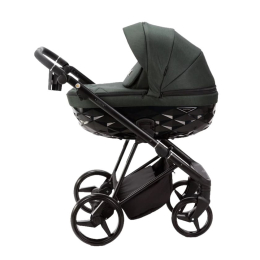 Коляска 3 в 1 Adamex Quantum LUX Q-TK106 Темно-зеленый