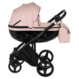 Коляска 2 в 1 Adamex Chantal, C-215 (Розовая пудра)