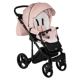 Коляска 2 в 1 Adamex Chantal, C-215 (Розовая пудра)
