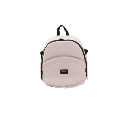 Коляска 2 в 1 Adamex Blanc TIP PS142 (св.розовая ткань+св.розовая кожа)