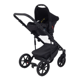 Коляска 3 в 1 Mowbaby OPUS, Midnight Black (Черный)
