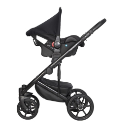 Коляска 3 в 1 Riko Basic Ozon Pastel 02 лиловый