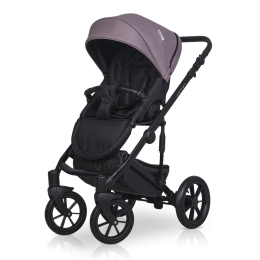 Коляска 3 в 1 Riko Basic Ozon Pastel 02 лиловый