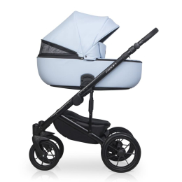Коляска 3 в 1 Riko Basic Ozon Pastel 03 голубой