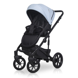 Коляска 3 в 1 Riko Basic Ozon Pastel 03 голубой
