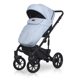 Коляска 3 в 1 Riko Basic Ozon Pastel 03 голубой