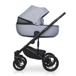 Коляска 2 в 1 Riko Basic Ozon Pastel 04 серый