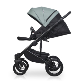 Коляска 3 в 1 Riko Basic Ozon Pastel 05 оливковый 