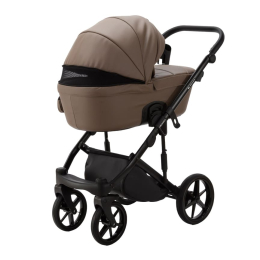 Коляска 2 в 1 Adamex Lumi Deluxe L-SA9 темн.бежевая кожа