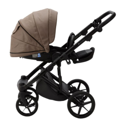 Коляска 2 в 1 Adamex Lumi Deluxe L-SA9 темн.бежевая кожа