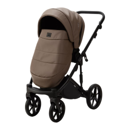 Коляска 3 в 1 Adamex Lumi Deluxe L-SA9 темн.бежевая кожа