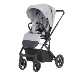 Коляска 2 в 1 Carrello Alfa, Feather Grey (Серый)