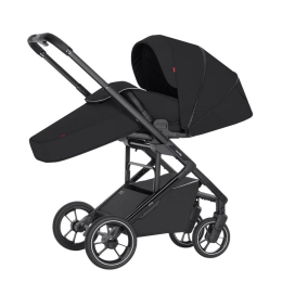 Коляска 2 в 1 Carrello Alfa, Midnight Black (Черный)