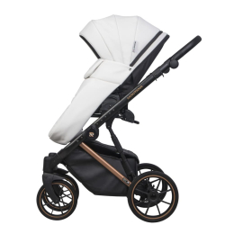 Коляска 2 в 1 Riko Basic Montana Premium Copper 11 White (белый)