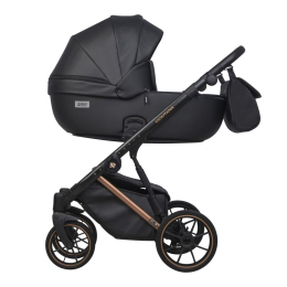 Коляска 2 в 1 Riko Basic Montana Premium Copper 12 Black (черный)