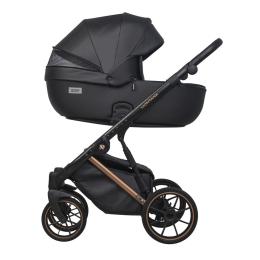 Коляска 2 в 1 Riko Basic Montana Premium Copper 12 Black (черный)