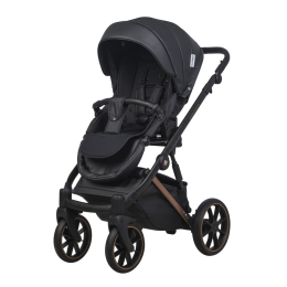 Коляска 2 в 1 Riko Basic Montana Premium Copper 12 Black (черный)