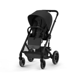 Коляска 2 в 1 Cybex Balios S Lux Moon Black шасси Black