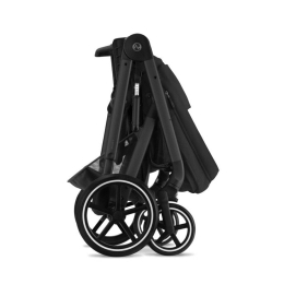 Коляска 3 в 1 Cybex Balios S Lux Moon Black BLK шасси Volcano Black