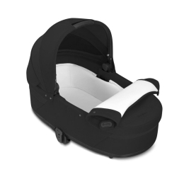 Коляска 3 в 1 Cybex Balios S Lux Moon Black BLK шасси Volcano Black