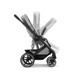 Коляска 2 в 1 Cybex Balios S Lux Lava Grey шасси Black