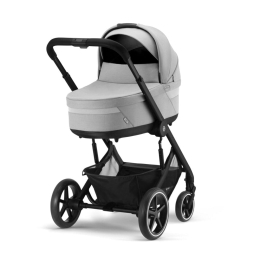 Коляска 3 в 1 Cybex Balios S Lux Lava Grey BLK шасси Volcano Black