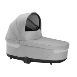 Коляска 3 в 1 Cybex Balios S Lux Lava Grey BLK шасси Volcano Black