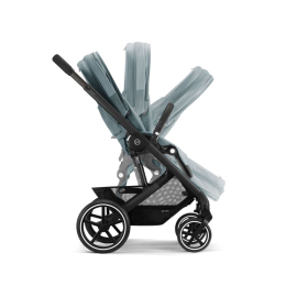Коляска 2 в 1 Cybex Balios S Lux Sky Blue шасси Black