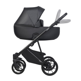 Коляска 2 в 1 Riko Basic Leon 04 Black (черный)