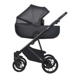 Коляска 2 в 1 Riko Basic Leon 04 Black (черный)