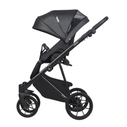 Коляска 2 в 1 Riko Basic Leon 04 Black (черный)