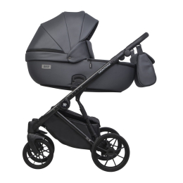 Коляска 2 в 1 Riko Basic Montana Ecco 24 Graphite (графит)
