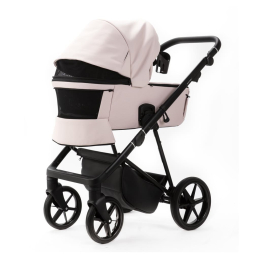 Коляска 3 в 1 Adamex Vasco Deluxe V-SA15 Светло-розовая экокожа